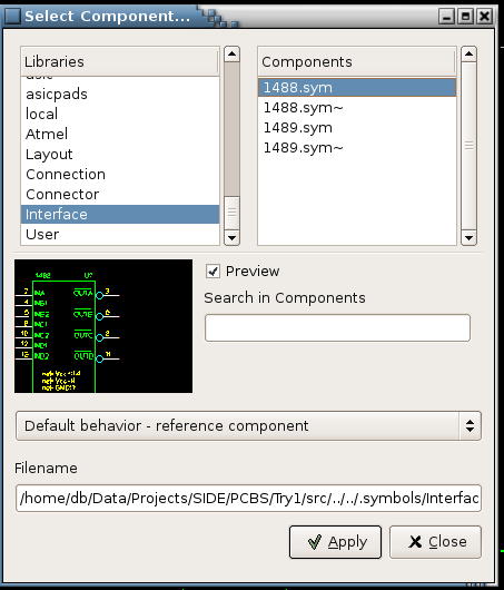 Component Selection